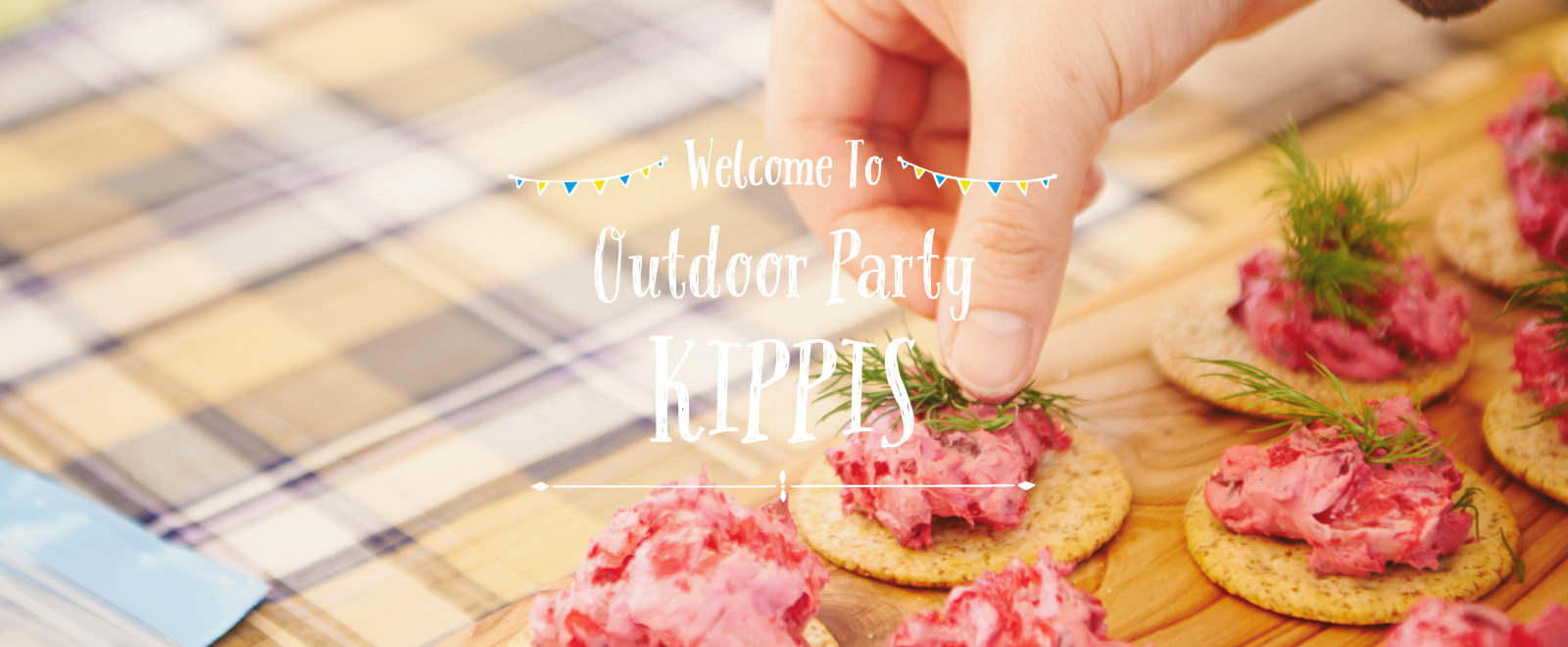 Welcome to OutdoorParty KIPPIS 料理